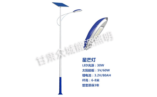 尼木太阳能路灯核心技术参数解读